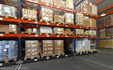 倉儲(chǔ)物流貨物運(yùn)輸圖片